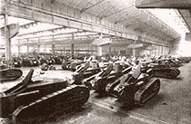 Tanques produzidos pela Renault na Primeira Guerra