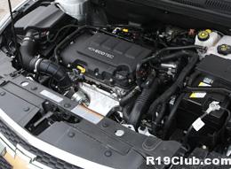 Motor turbo do Chevrolet Cruze 1.4L 